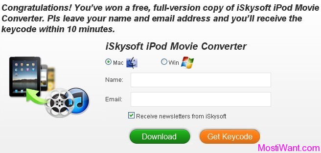 Iskysoft Registration Code